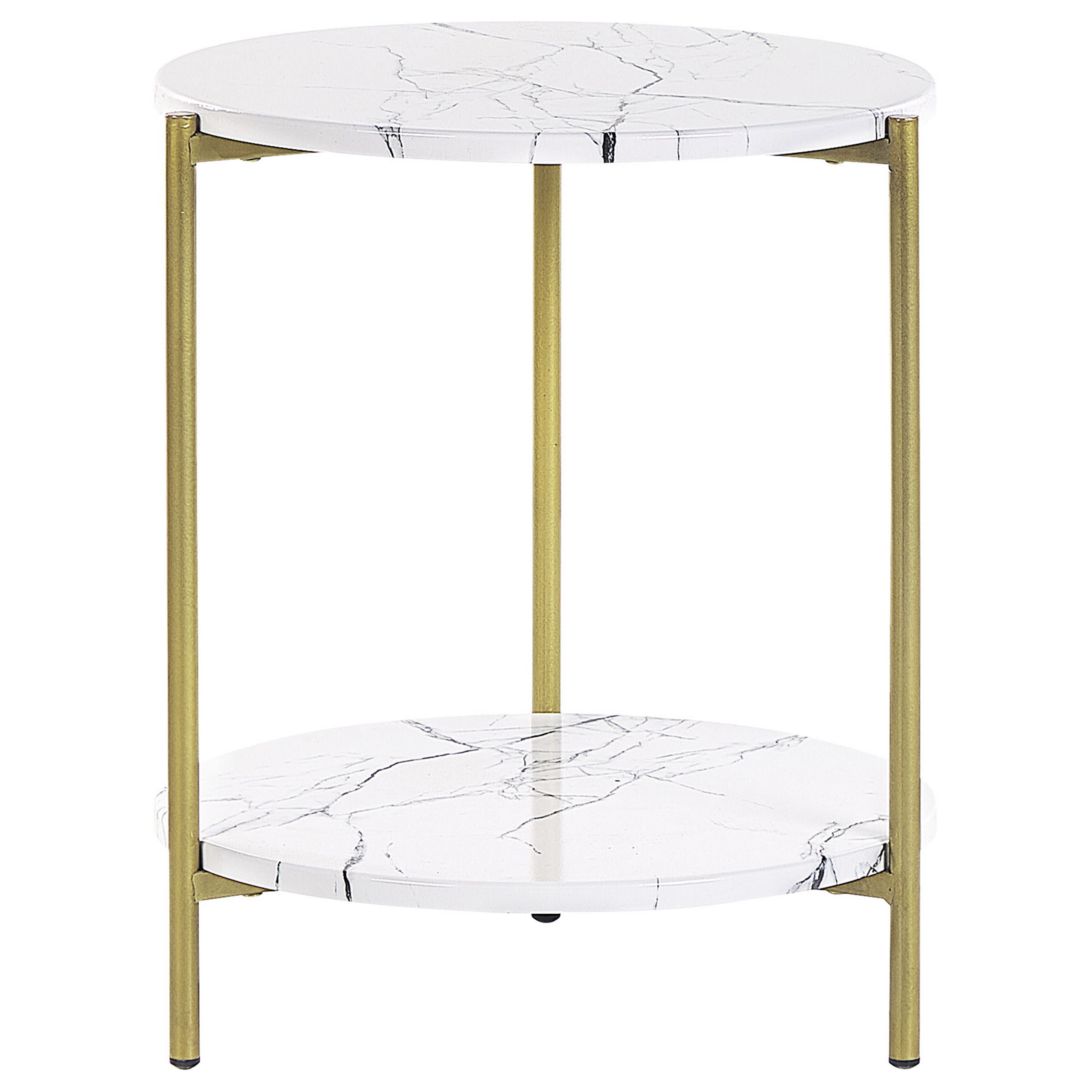 Sidobord REVA Vit marmor