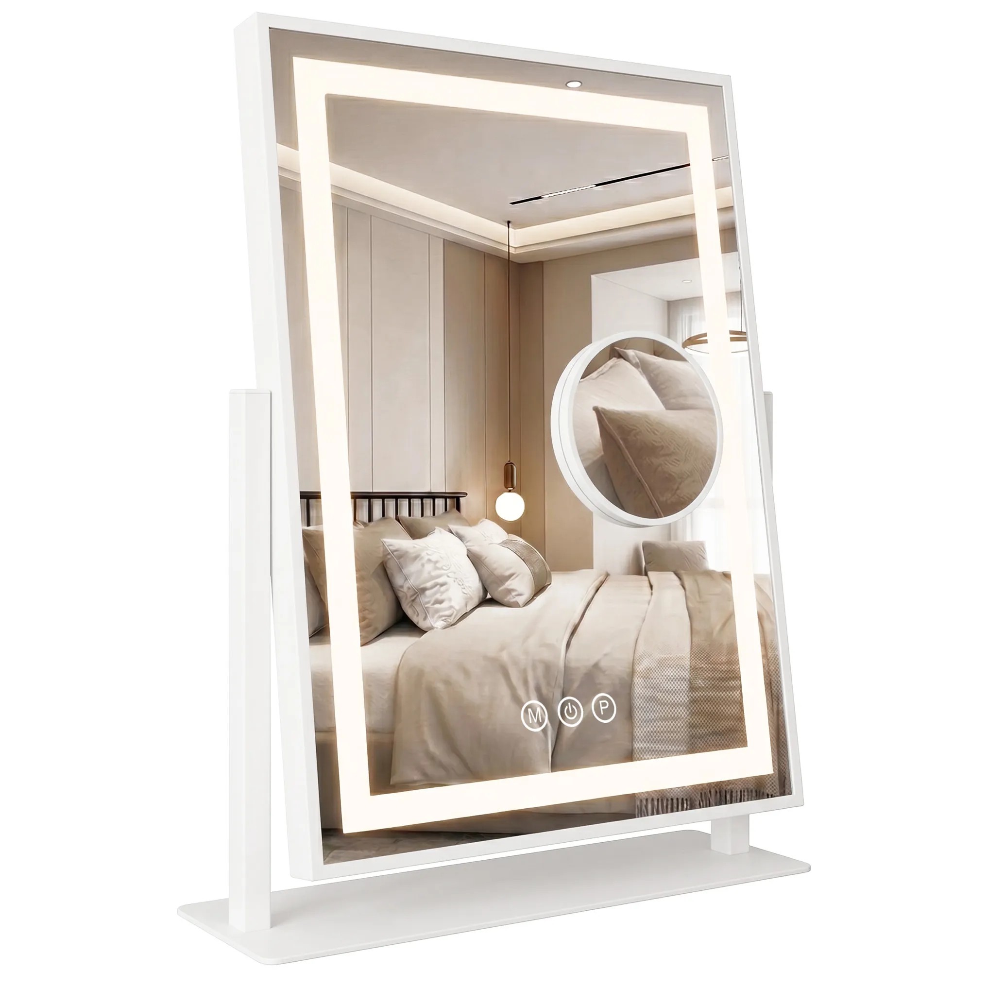 REA spegel Lumi 30x40 LED Vit 8,5x36,5x47,5cm