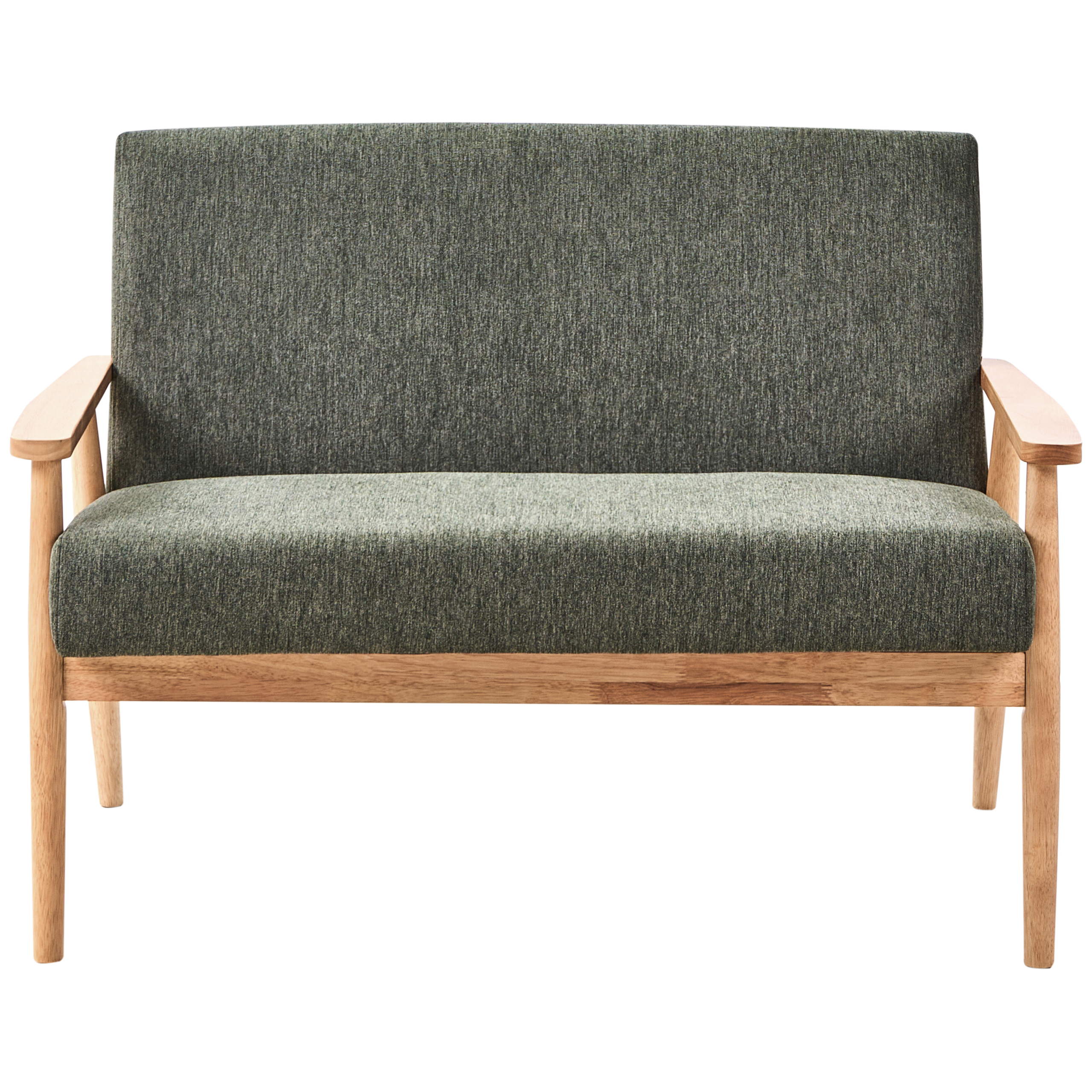 Soffa 2-sits ESRUM Ljusbrun/ Grön