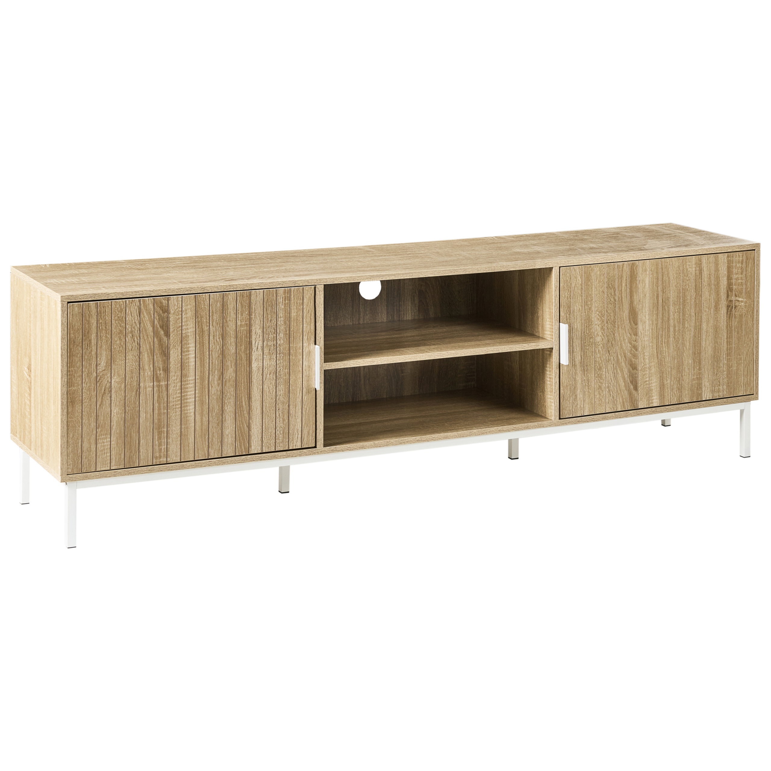 TV-bänk ROYALLA Ljusbrun