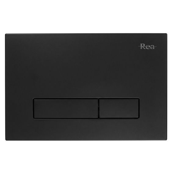 REA Spolknapp För Inbyggnadsfixtur HD Svart, 3,5x24,5x16cm