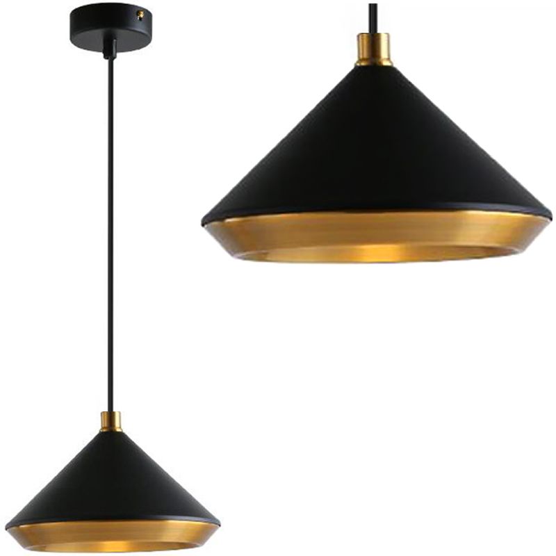 TOOLIGHT hängande taklampa APP1005-1CP Svart 15x20x15cm