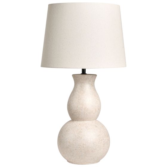 Bordslampa CHARGES Keramik Ljusbeige