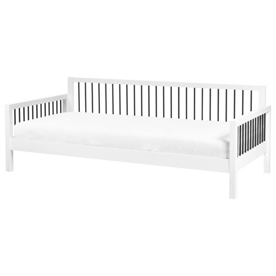 Dagbädd Trä TRICOT 90 x 200 cm Vit