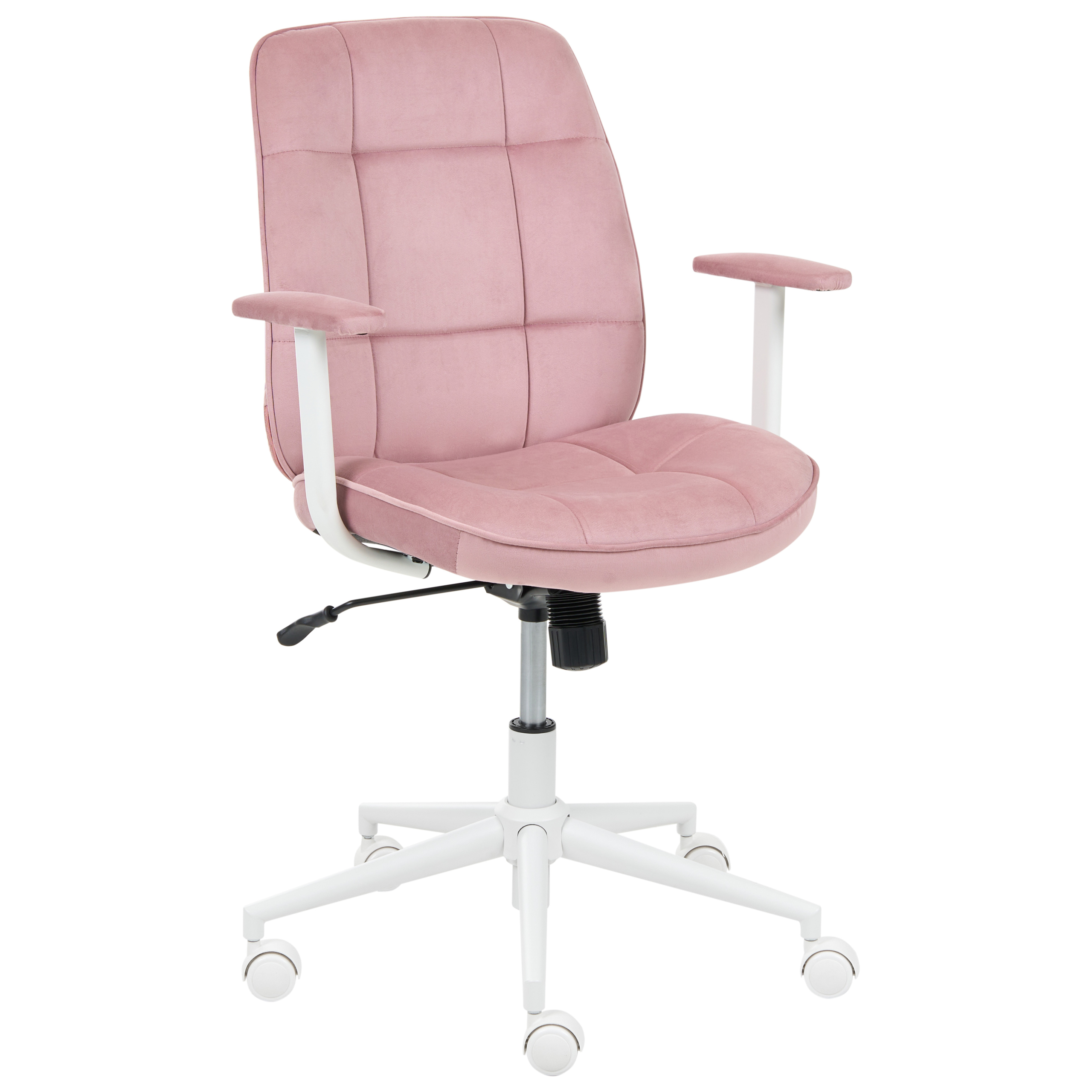 Kontorsstol CARLTON Sammet Rosa