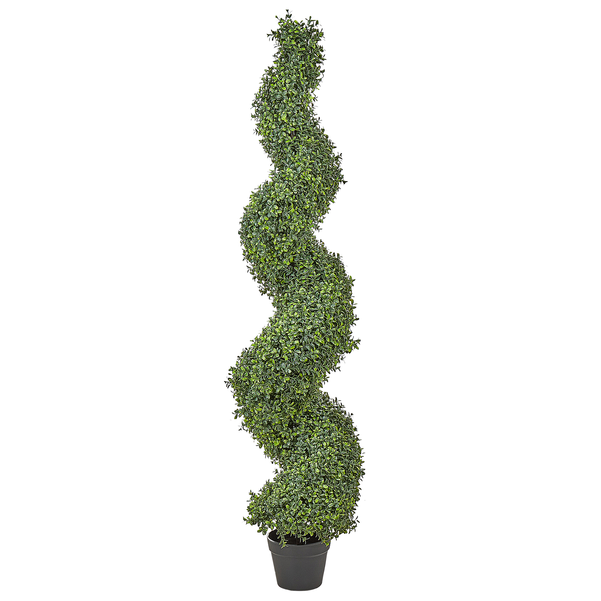 Konstgjord växt BUXUS SPIRAL TREE 158 cm Grön