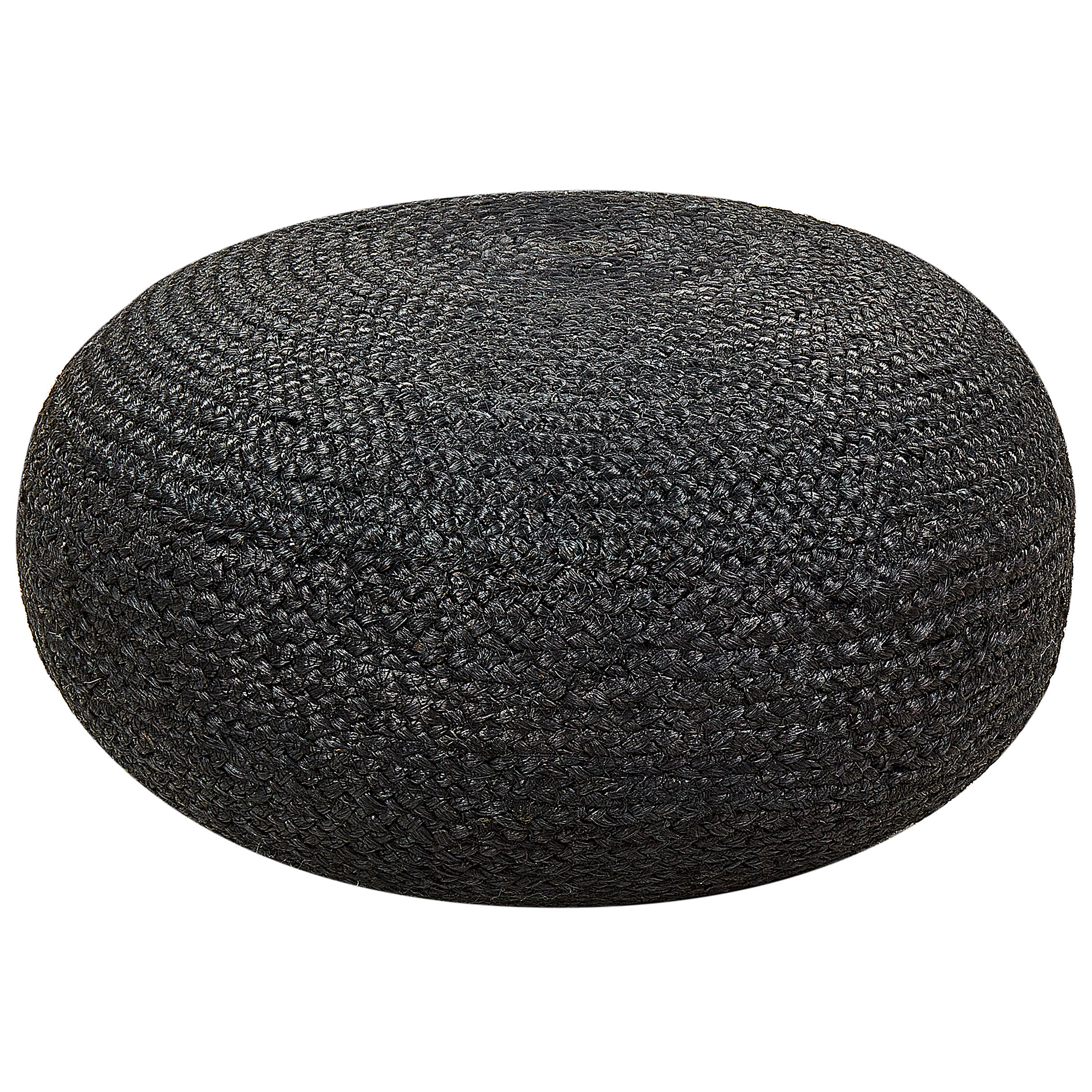 Sittpuff TIFELT Jute Svart