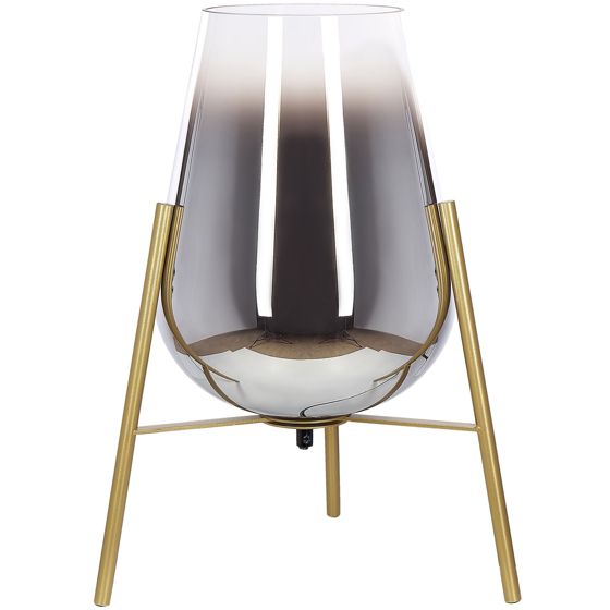 Bordslampa MENA Metall Guld