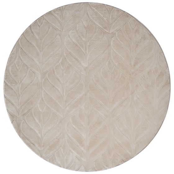 Fuskpälsmatta MITCHELL Beige ø 160 cm