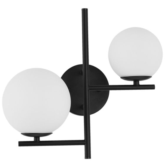 TOOLIGHT vägglampa APP1170-2W Svart 26x25,5x26cm