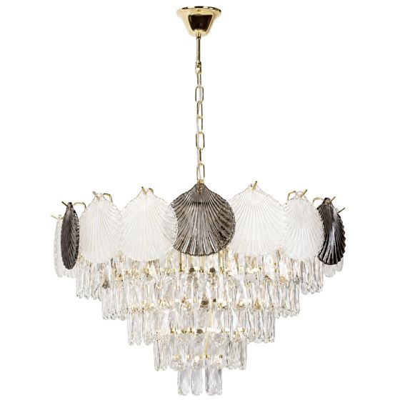 TOOLIGHT hängande taklampa SWE084-CP 60cm Guld 12,5x61,5x89cm