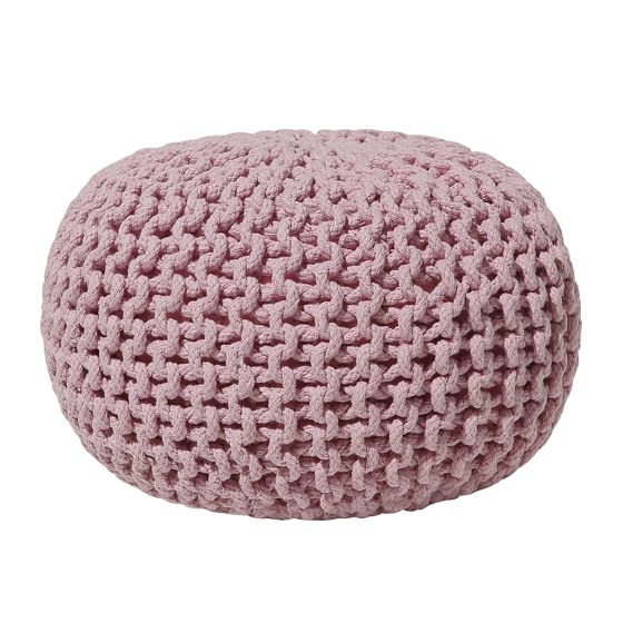 Sittpuff CONRAD Bomull Rosa