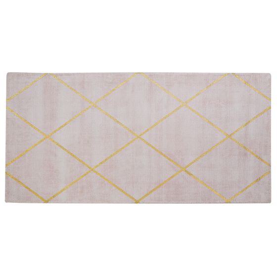 Matta ATIKE Rosa 80 x 150 cm Viskos