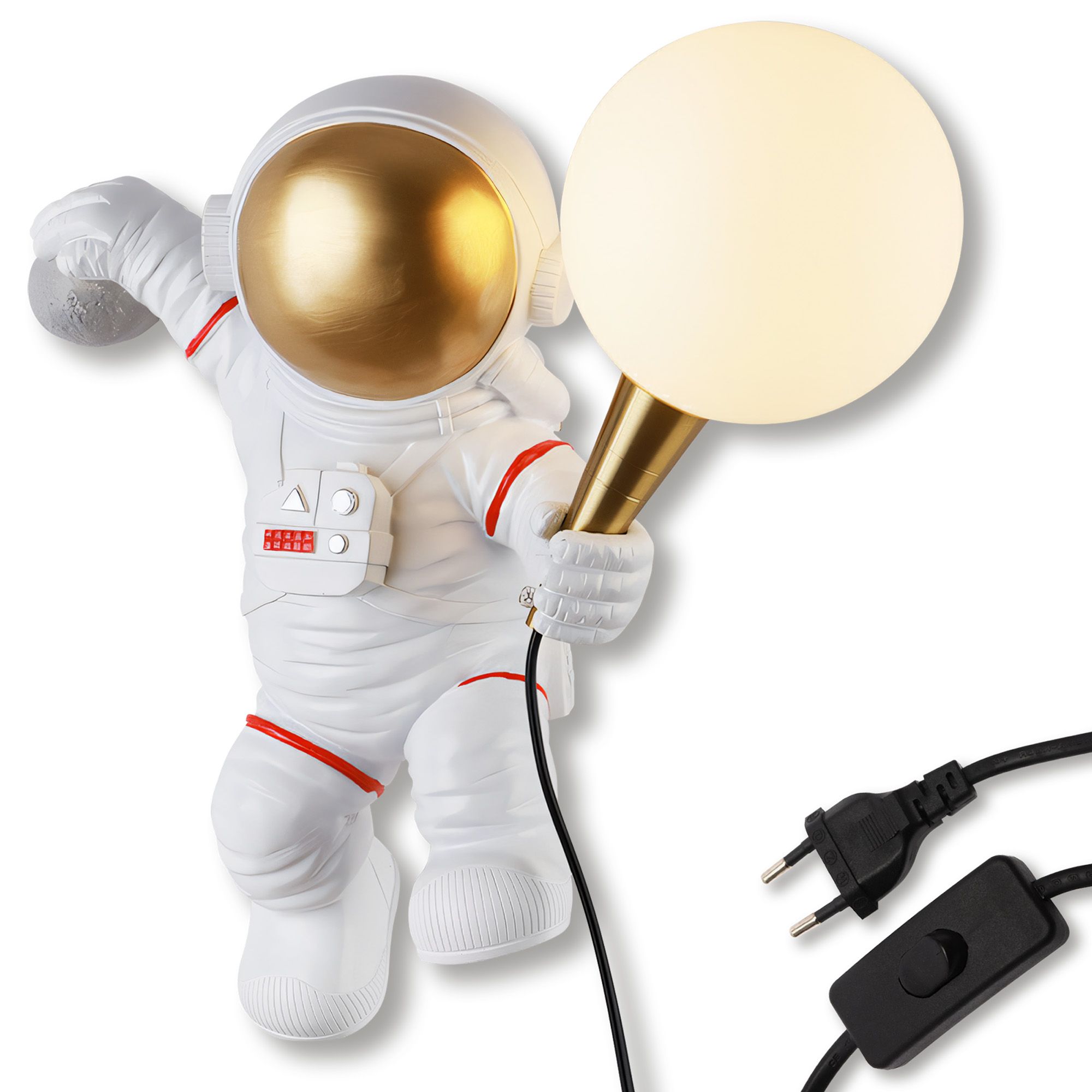 TOOLIGHT vägglampa APP1804-1W COSMO Vit 24xx43cm
