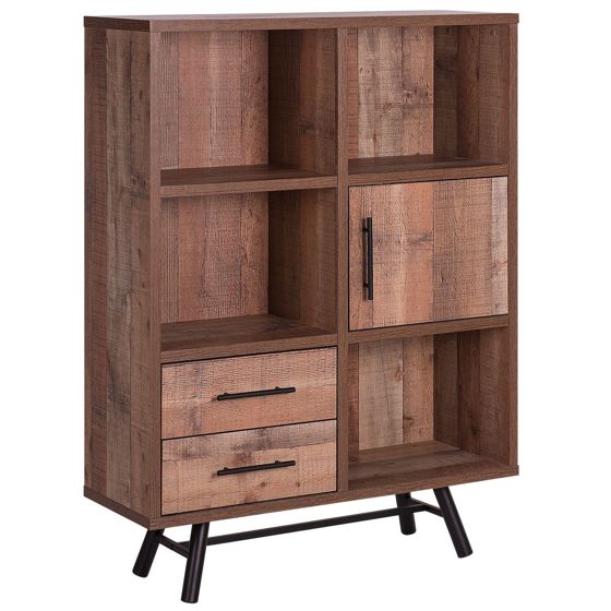 Hylla ATLANTA 131 cm Brun