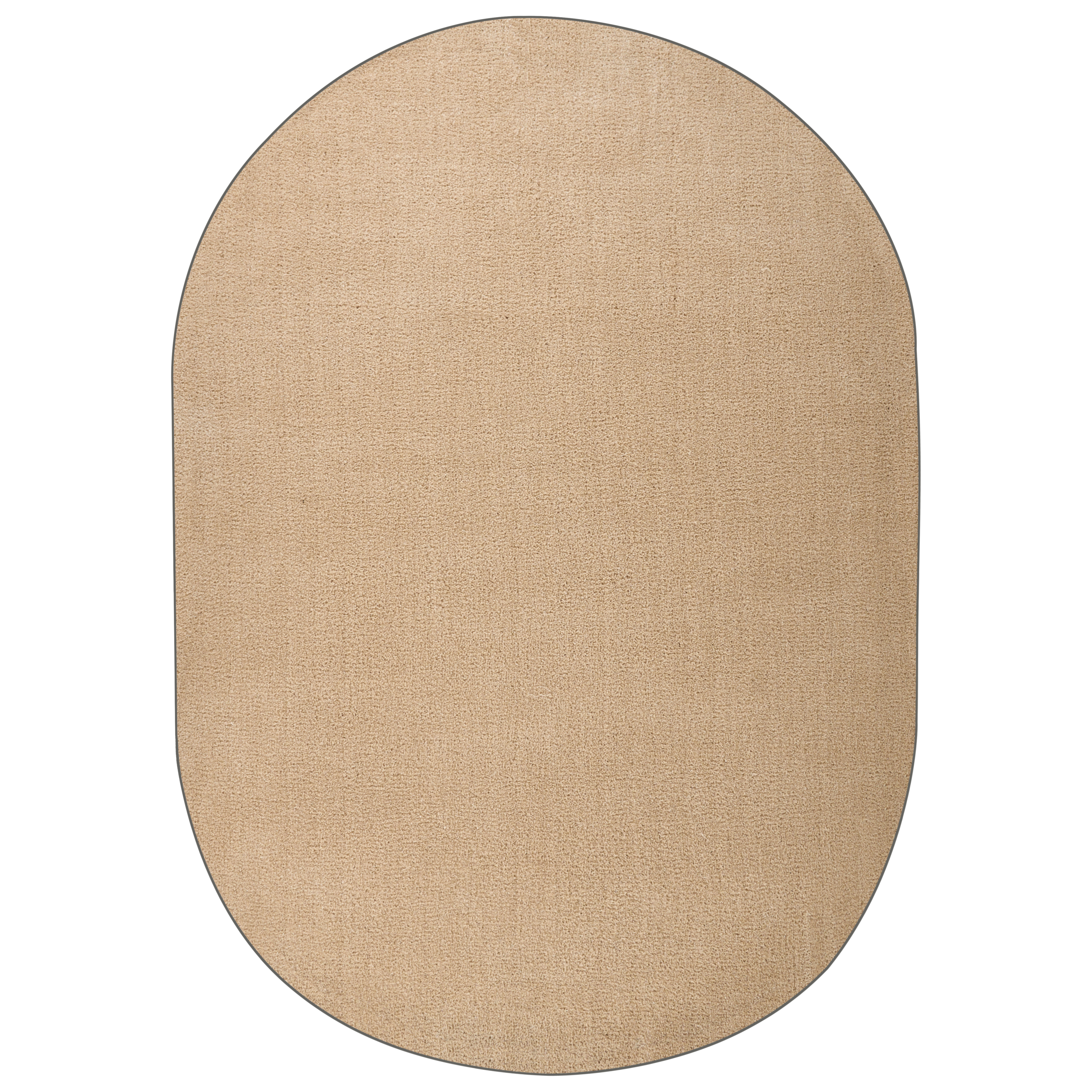 Matta med lång lugg DEMRE Beige 160 x 230 cm