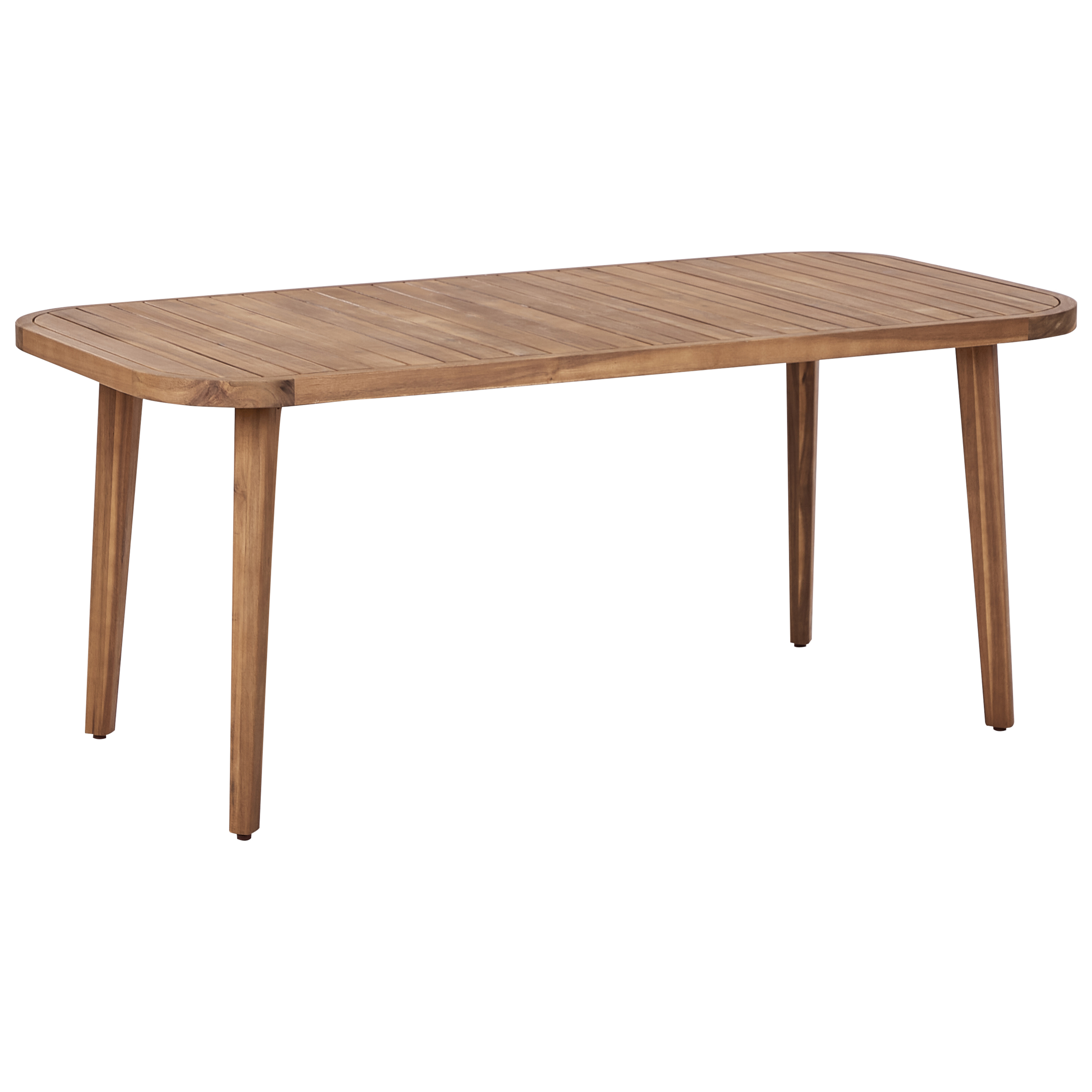Trädgårdsmatbord PARAGGI 180 cm 90 cm Certifierat akaciaträ Brun