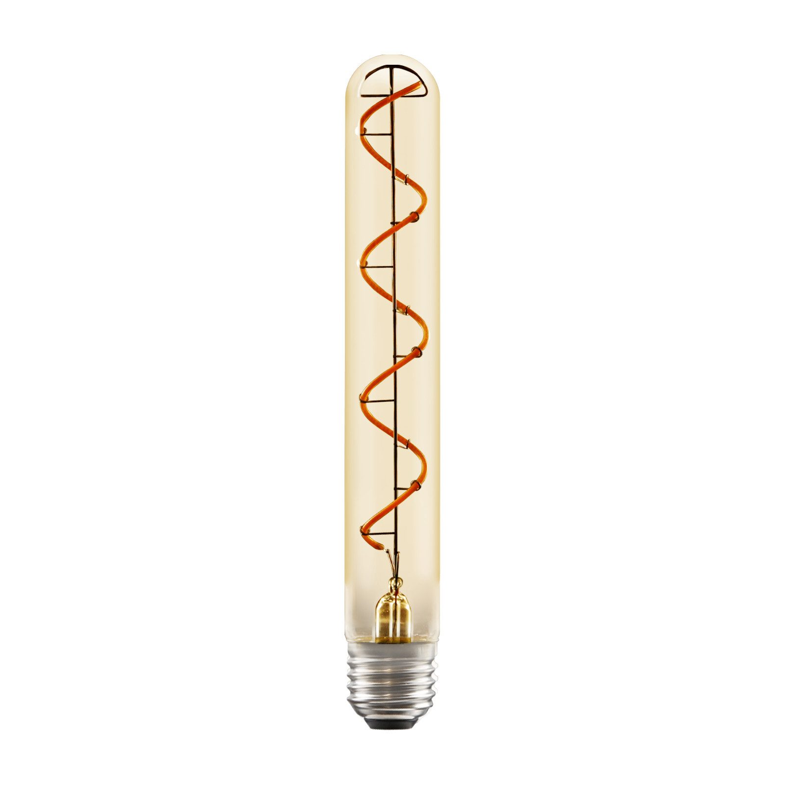 NETTLIFE Edison rörformad vintage E27 LED-lampa 4W varmvit