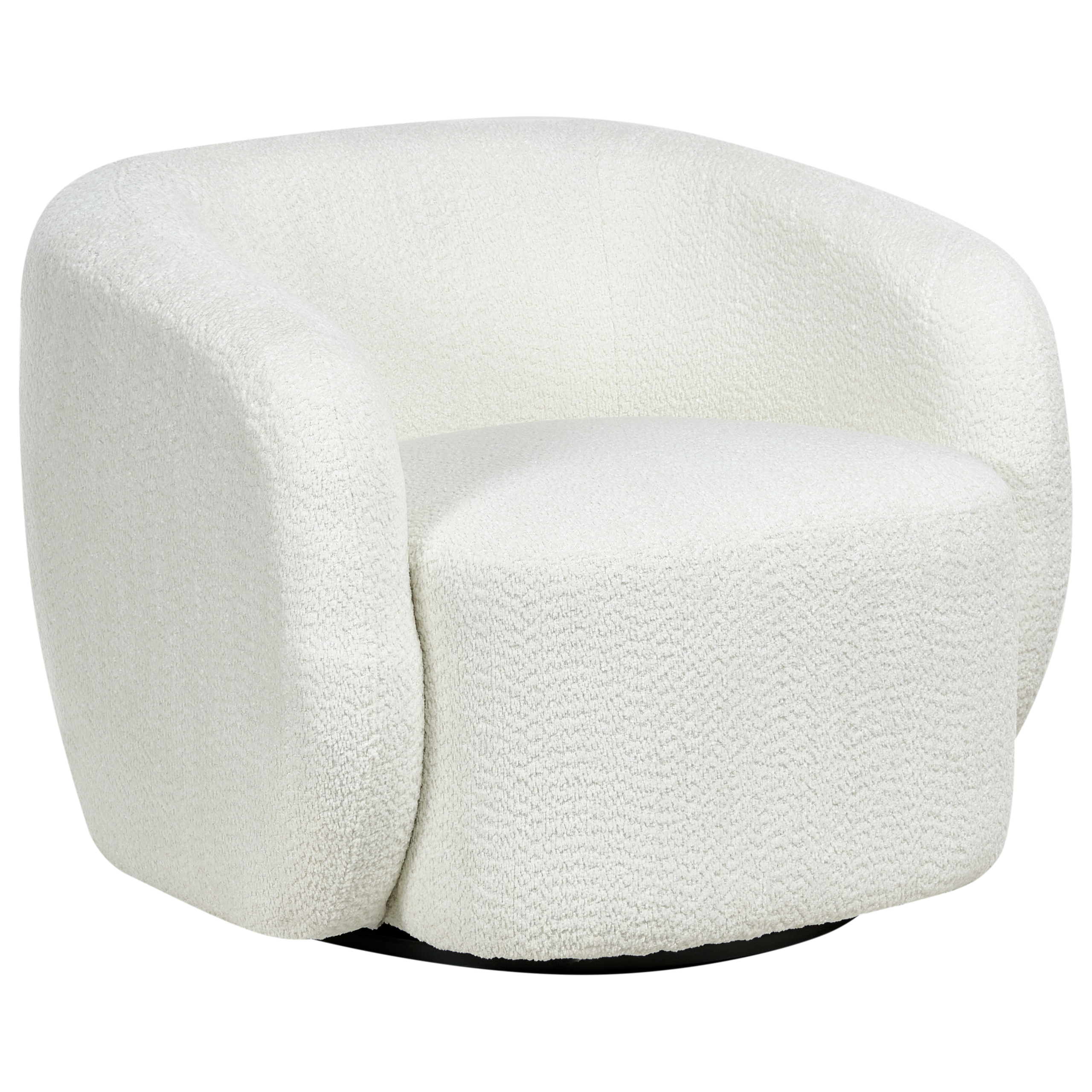 Svängbar fåtölj TORE Off-White