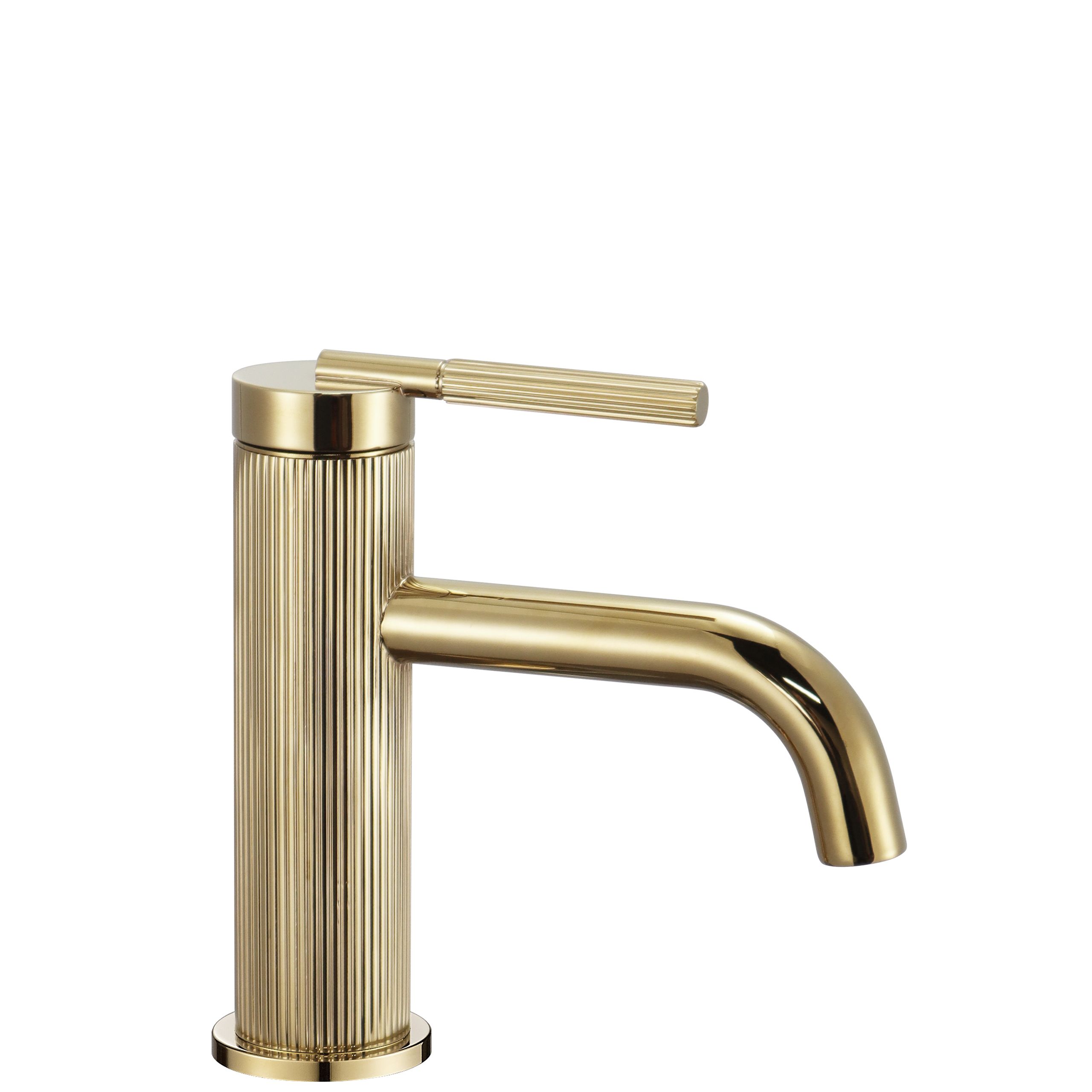 REA Tvättställsblandare JS-B348G ARGON Låg Guld, 11x5x16,5cm
