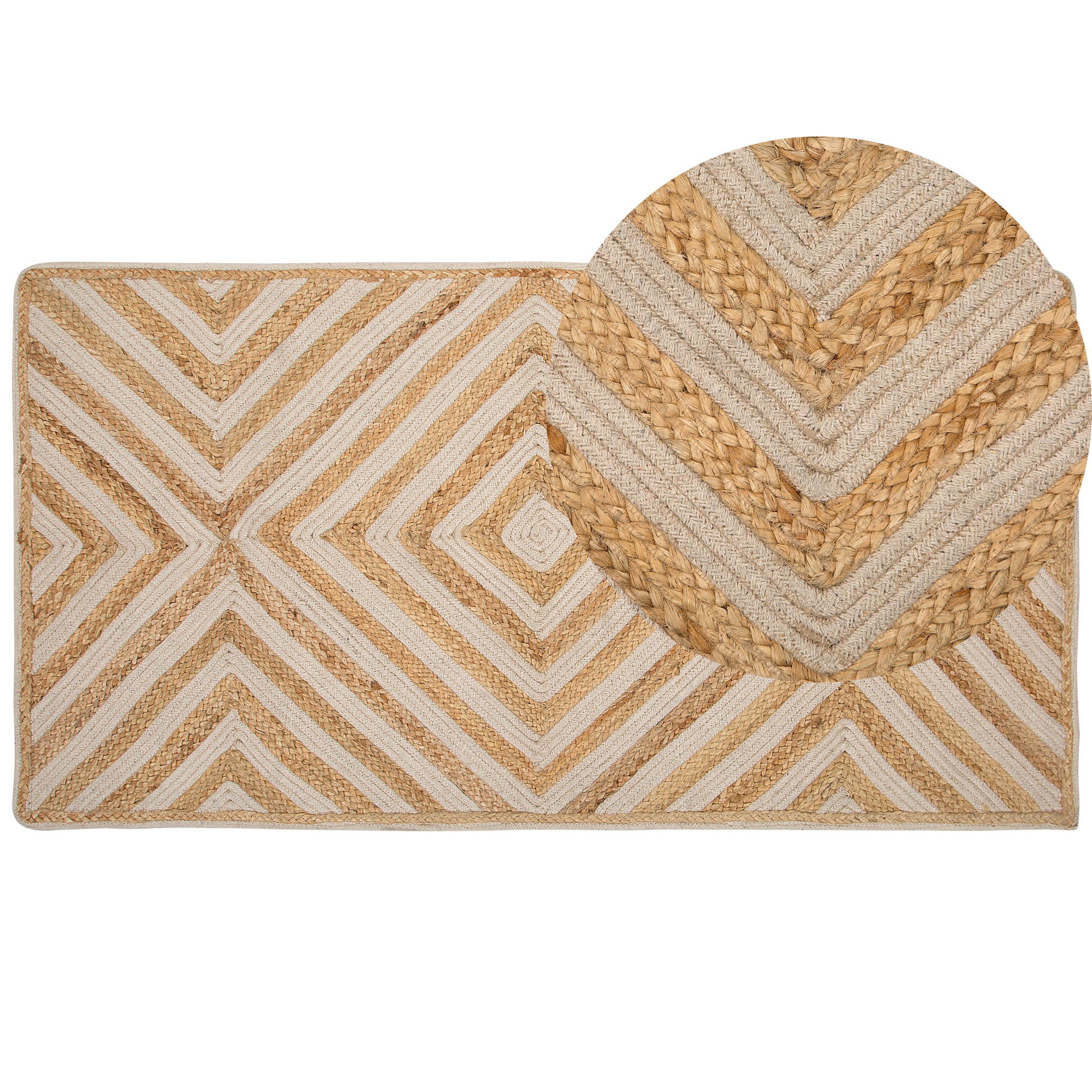 Matta PIRLI Beige 80 x 150 cm Jute