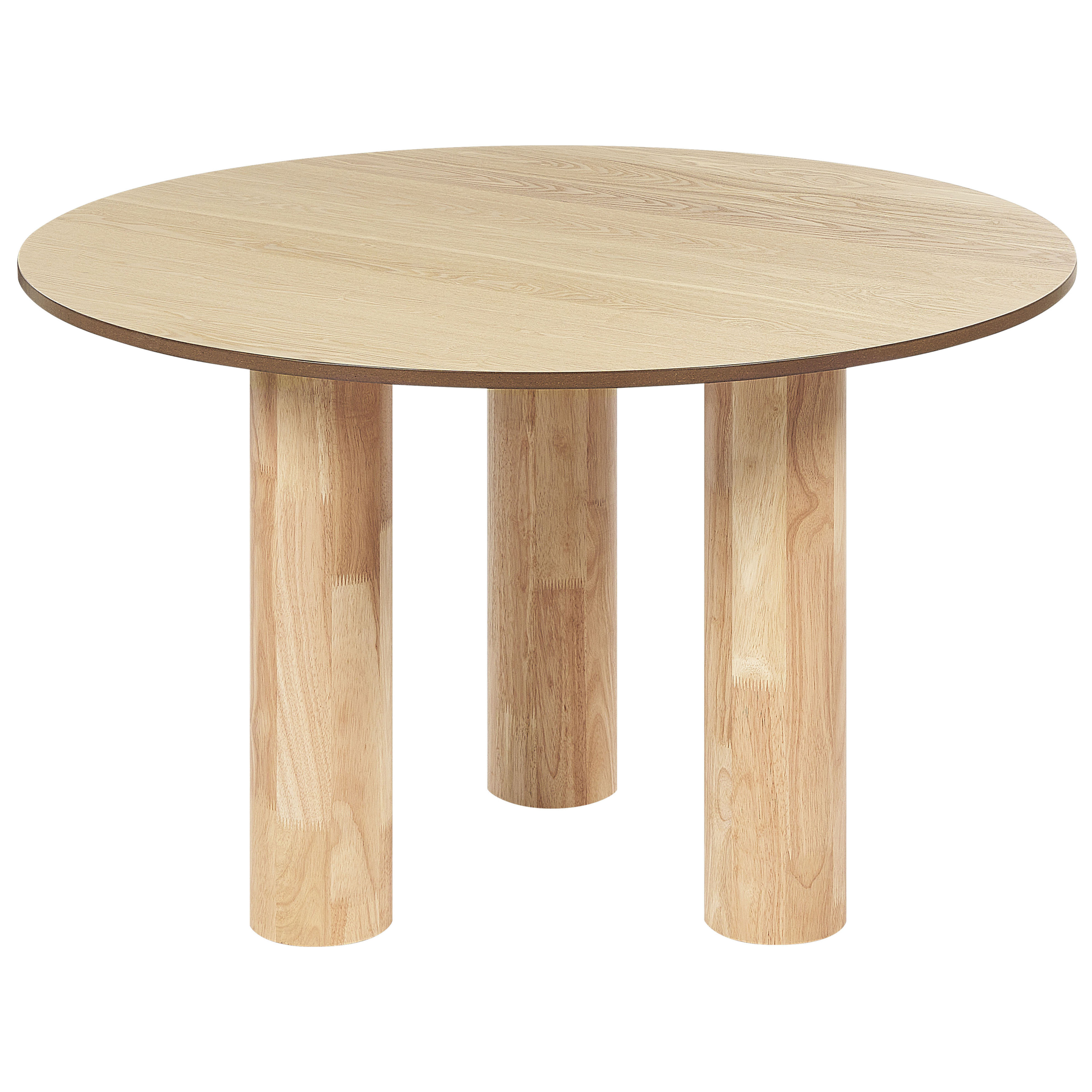 Matbord ORIN Ljus askfanér 120 cm 120 cm