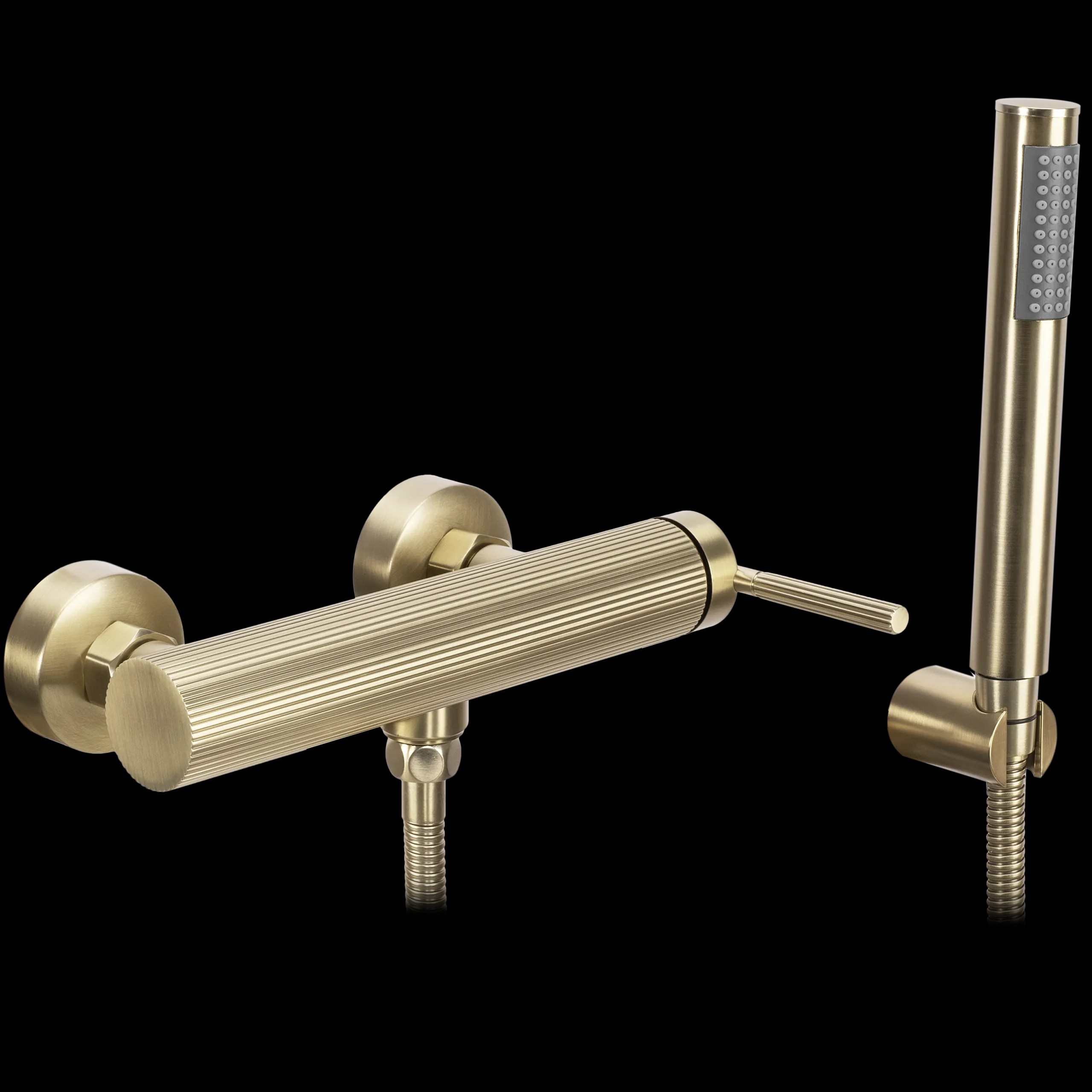 REA Duschblandare JS-B34804BG ARGON Borstat Guld, 24,5x15x4,2cm