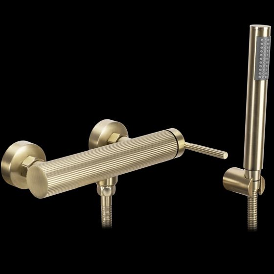 REA Duschblandare JS-B34804BG ARGON Borstat Guld, 24,5x15x4,2cm