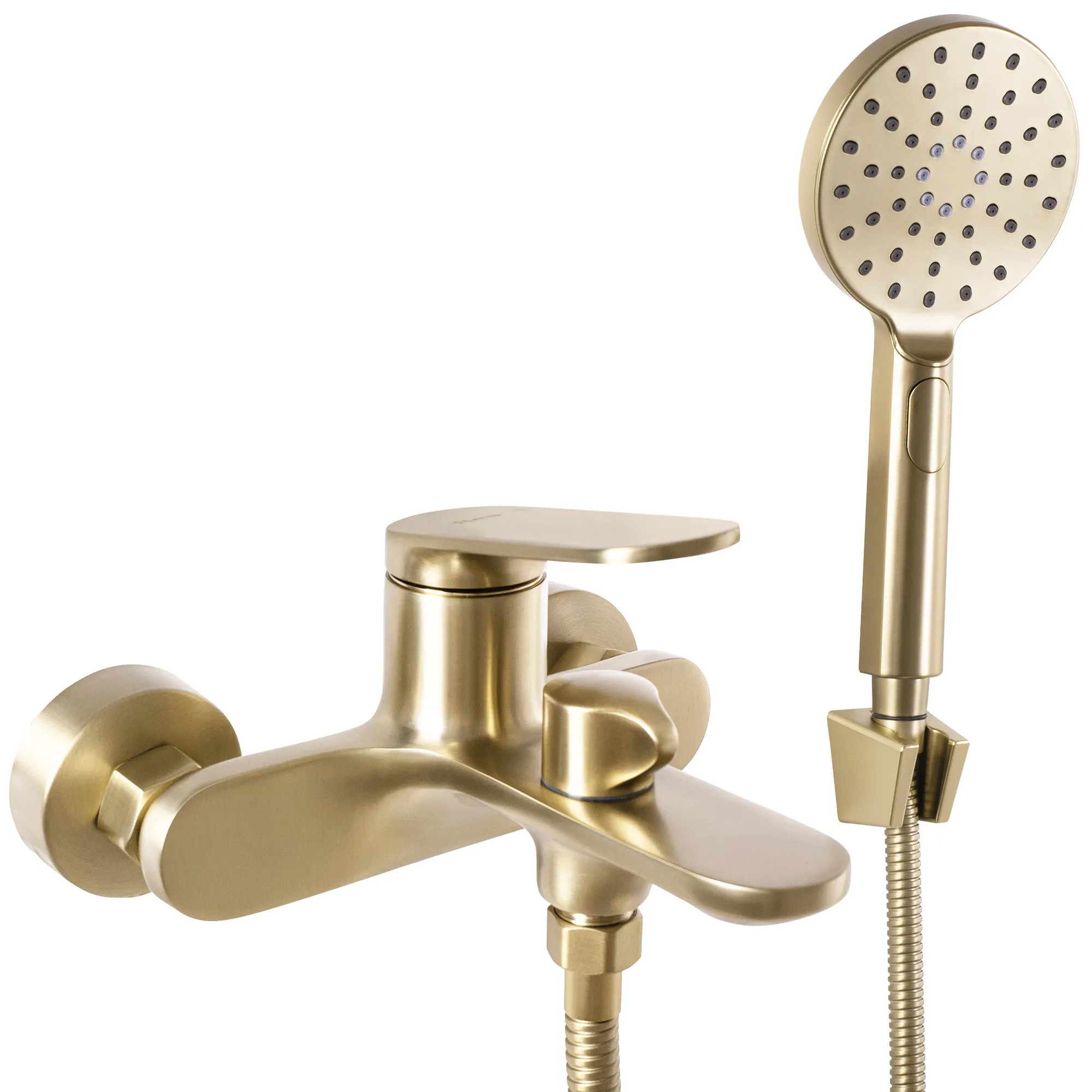 REA Badkarsblandare MARCO Borstat Guld, 19x15x11,5cm