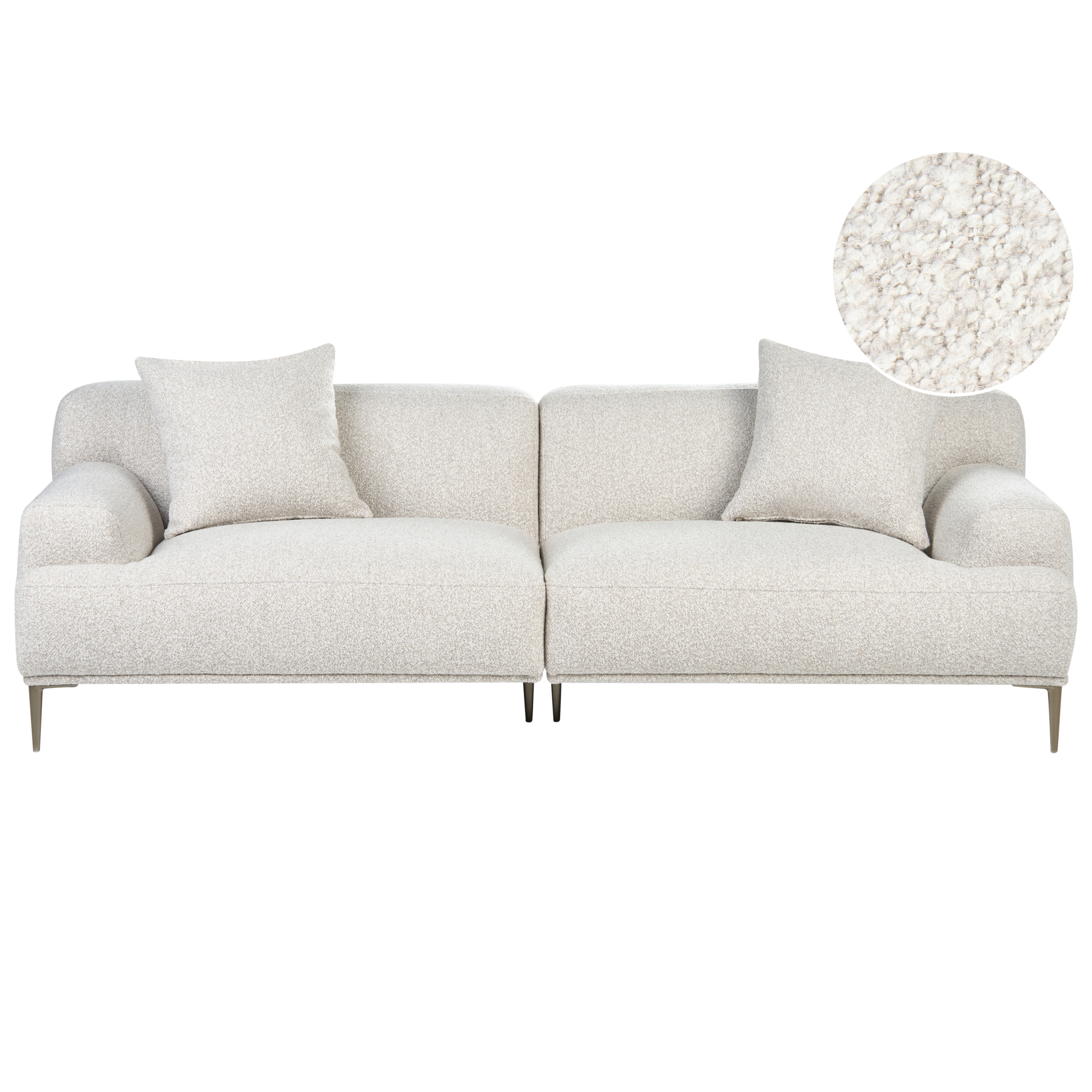 Soffa 3-sits MATILA Bouclé Off-White
