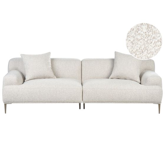 Soffa 3-sits MATILA Bouclé Off-White