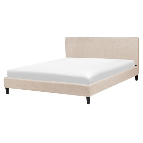 Säng med lamellram FITOU 160 x 200 cm Beige