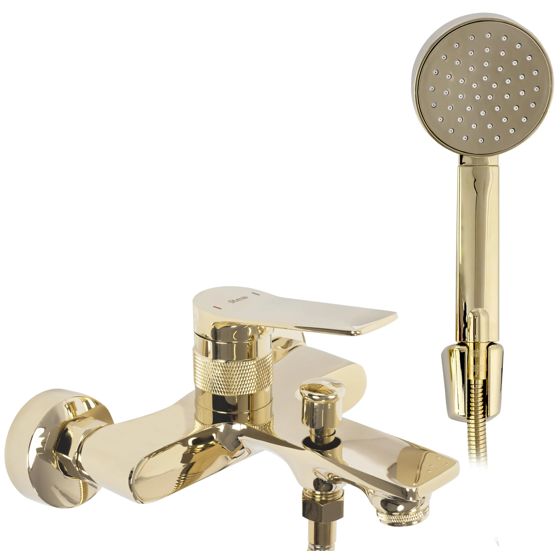 REA Badkarsblandare JS-634903G VIRAL Guld, 19,5x17,5x11,5cm