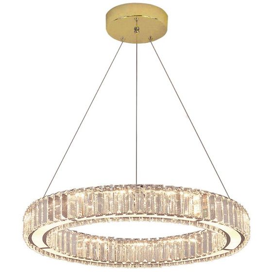 TOOLIGHT hängande taklampa APP1079-CP Guld 50x50x100cm