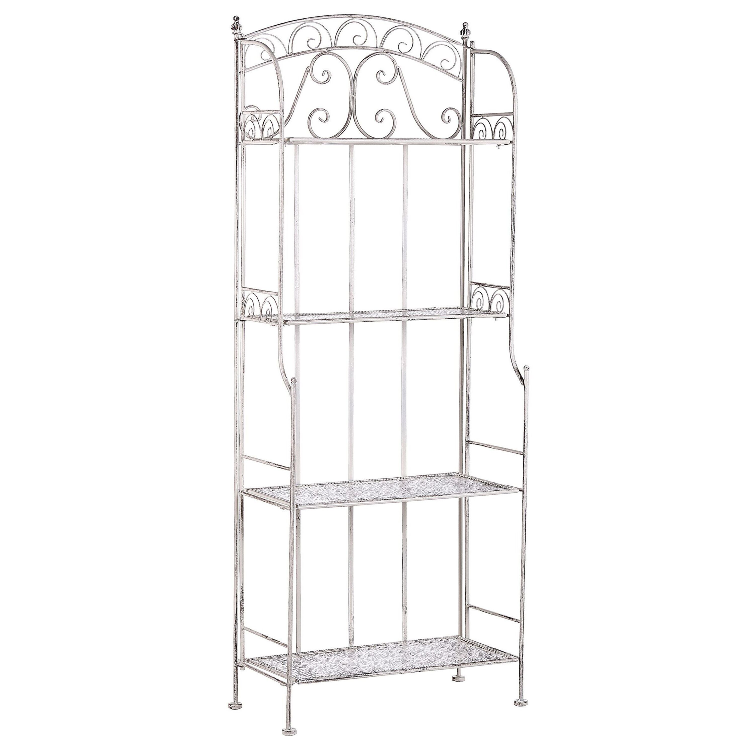 Hylla PADUA 61 cm 156 cm Metall Vit
