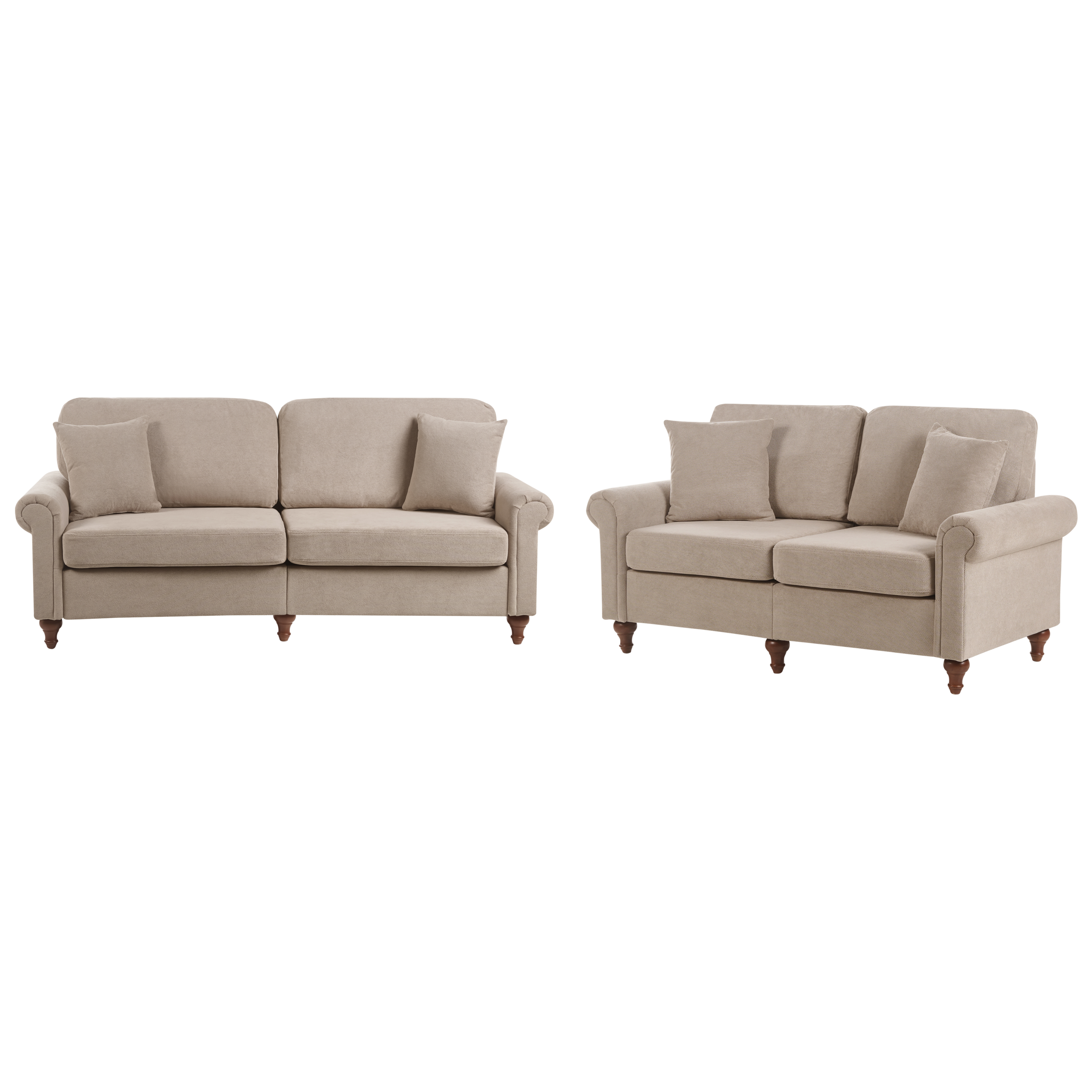 Soffgrupp 5-sits GINNERUP Taupe