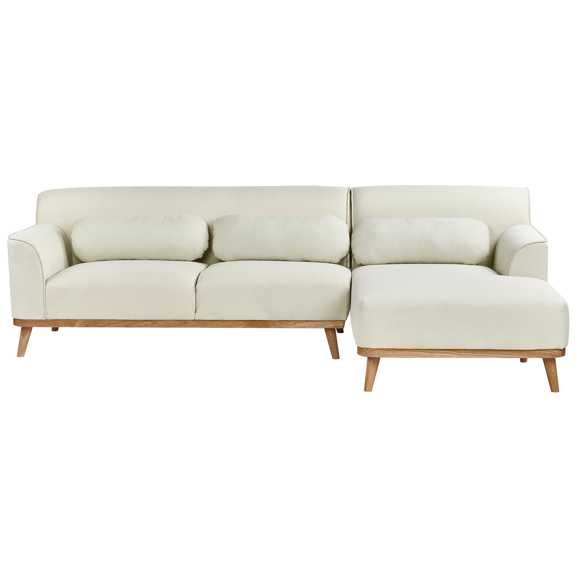 Hörnsoffa 3-sits SIMOS Off-White Vänstervänd