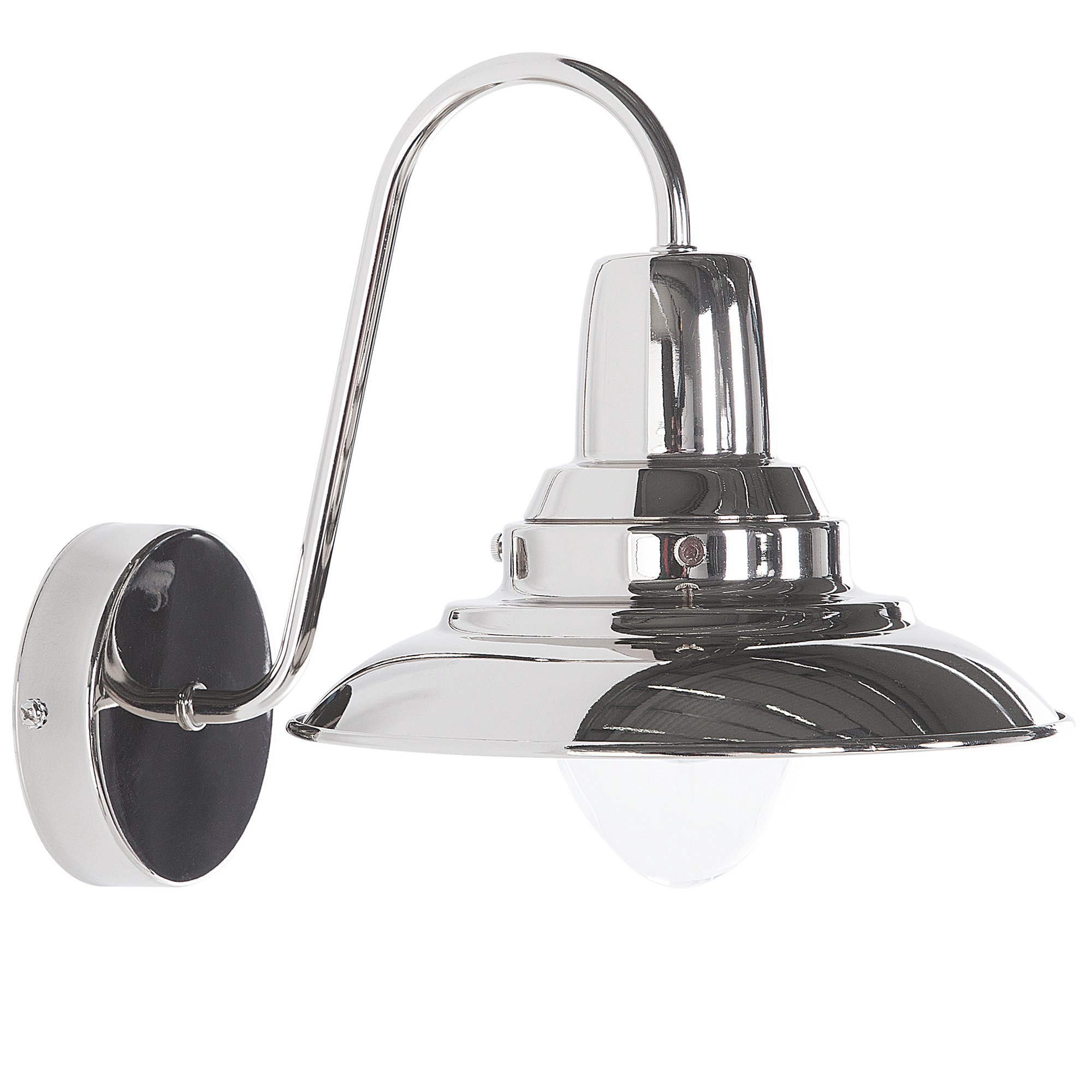 Vägglampa LUZA Metall Silver