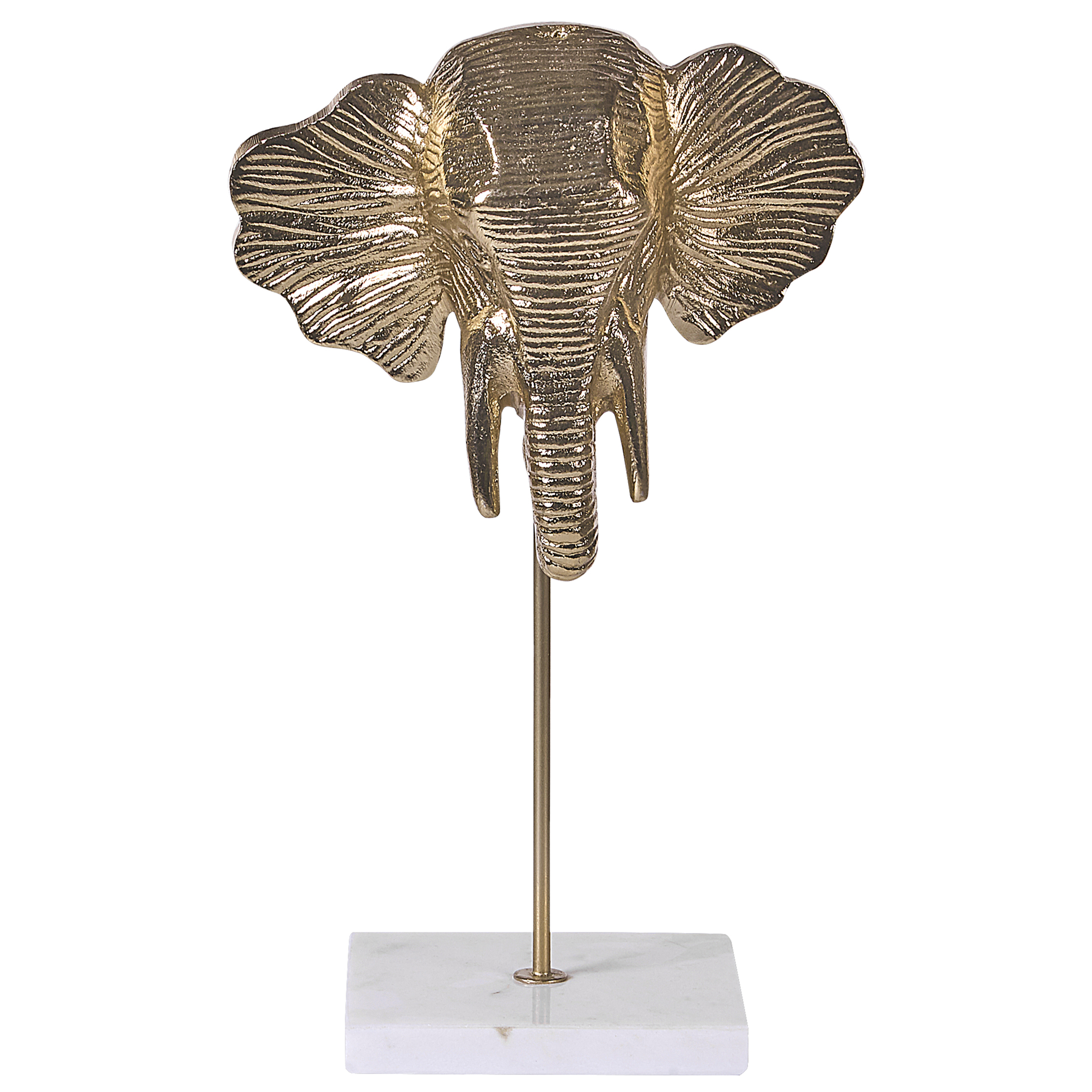 Prydnadsfigur Elefant KASO Metall Guld