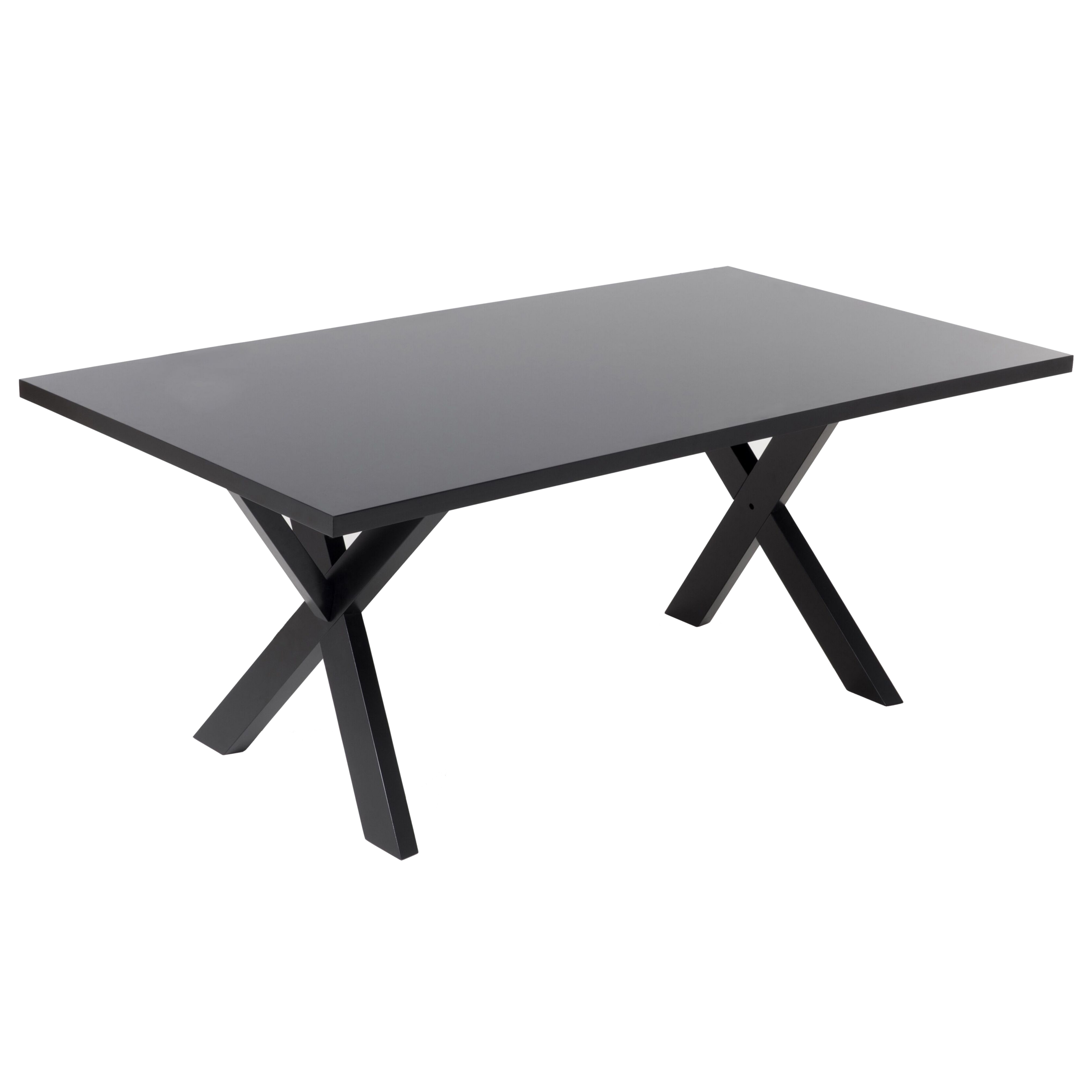 Matbord LISALA Svart 180 cm 100 cm