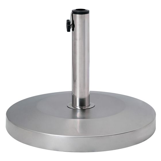 Parasollfot CRAVEGGIA Rund Silver 25 kg