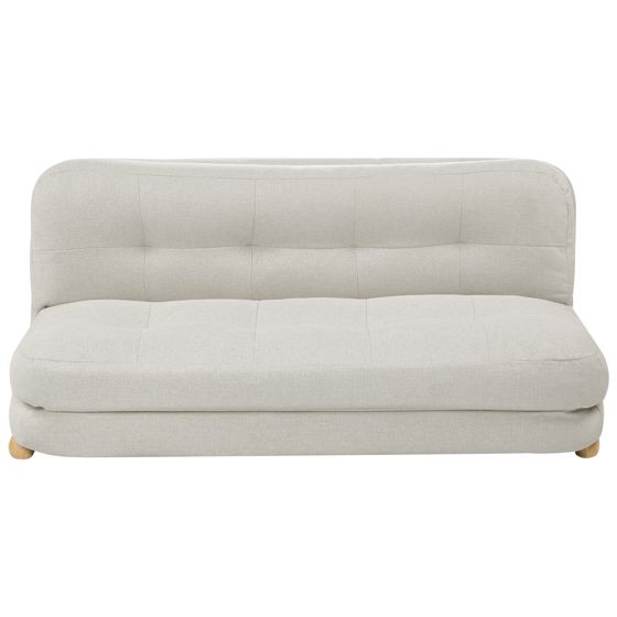 Bäddsoffa 2-sits ESBJERG Konstlinne Off-White