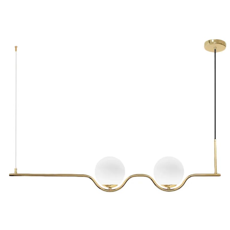 TOOLIGHT hängande taklampa APP981-2CP Guld 104x104x95cm