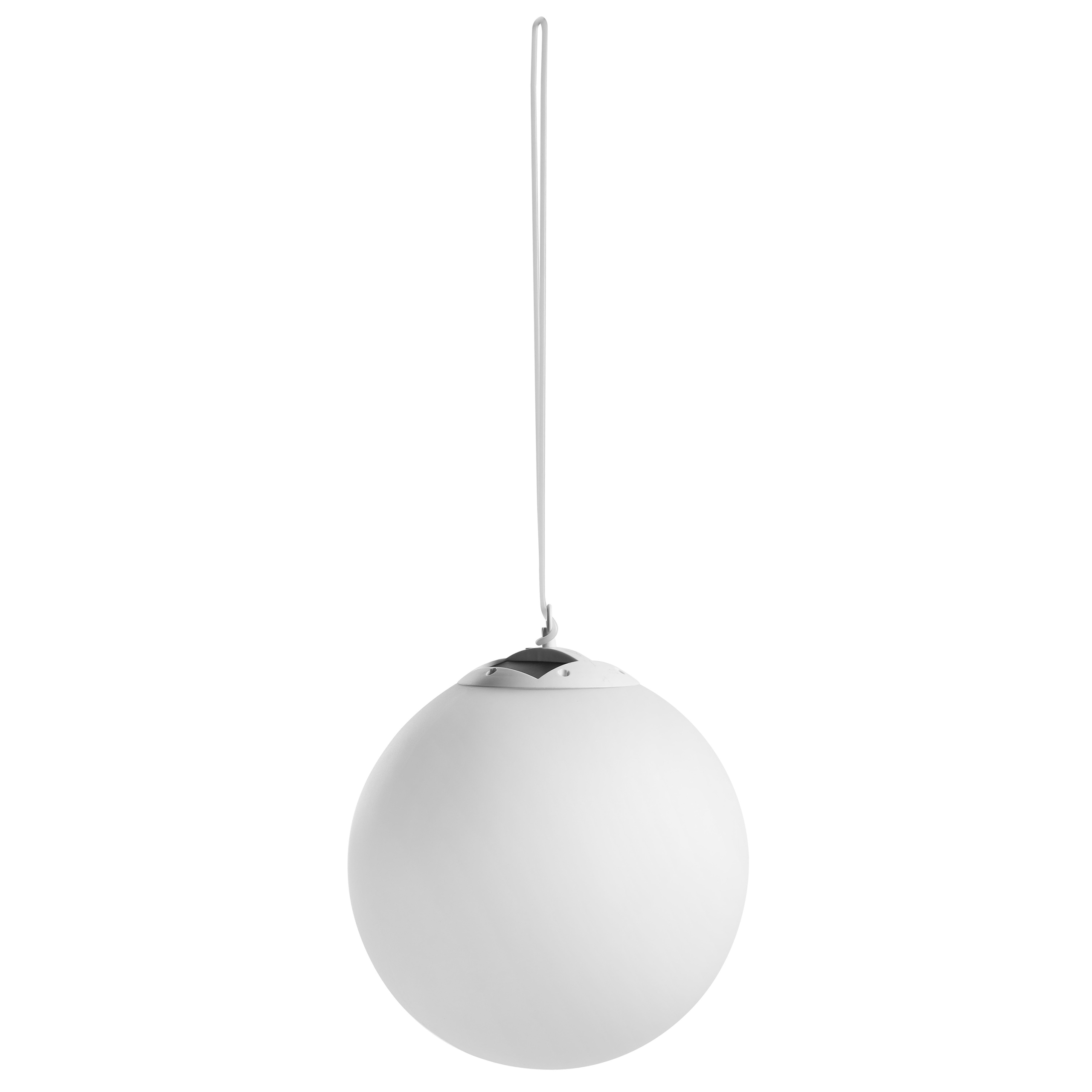 Solcellsdriven LED-pendellampa för utomhusbruk BOSLEY Vit