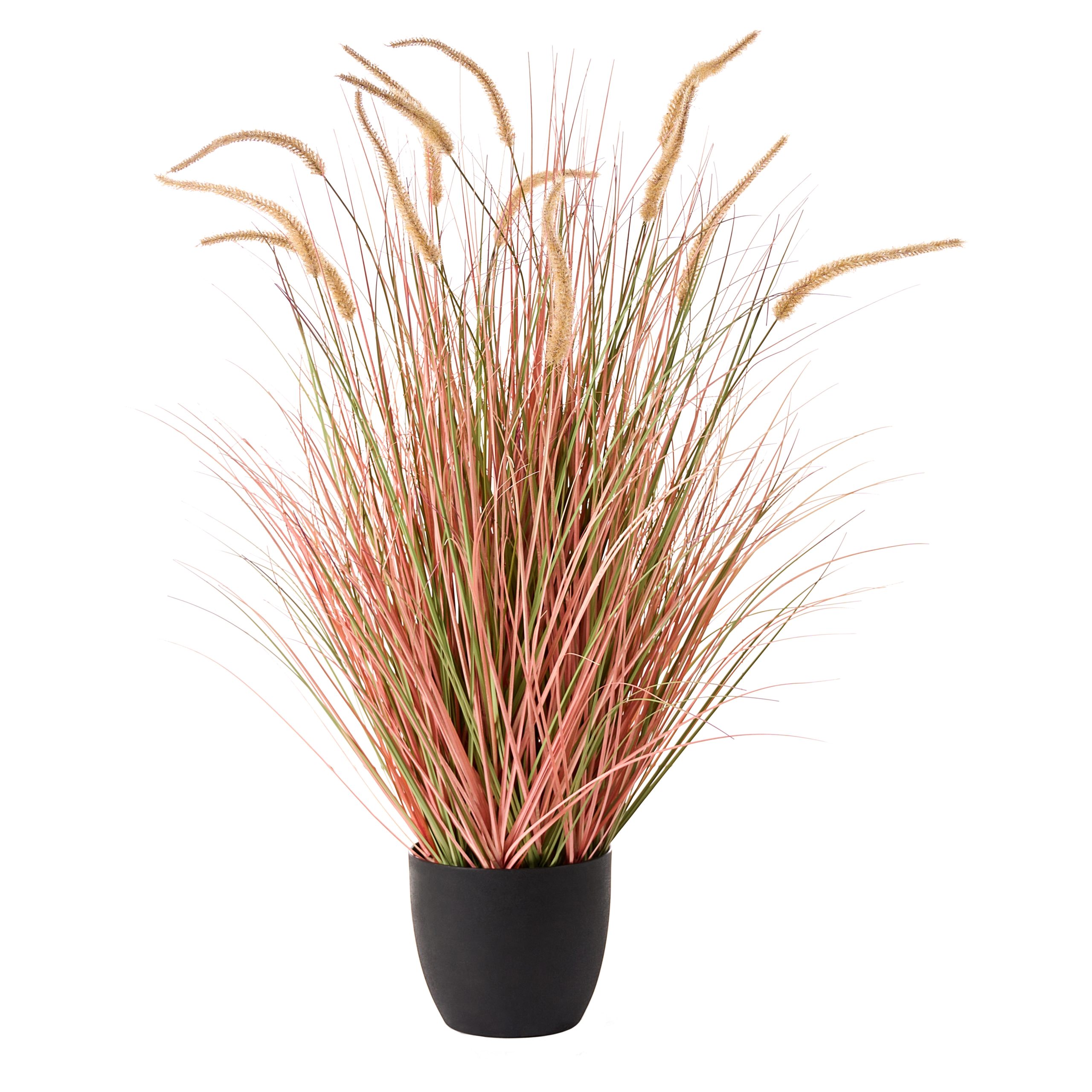 Konstgjord växt BRISTLEGRASS 120 cm Orange