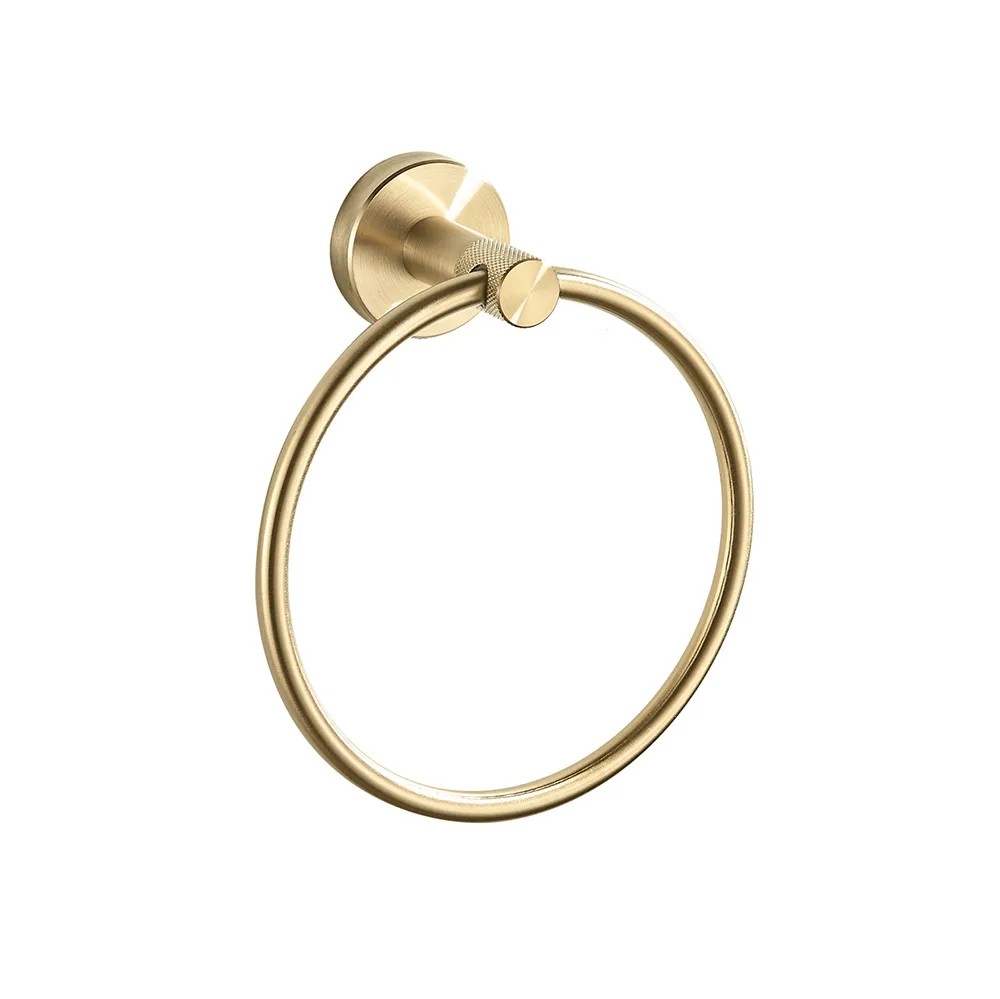 REA Badrumskrok RING 6610 Modern Borstat Guld, 6,5x15,5x18cm