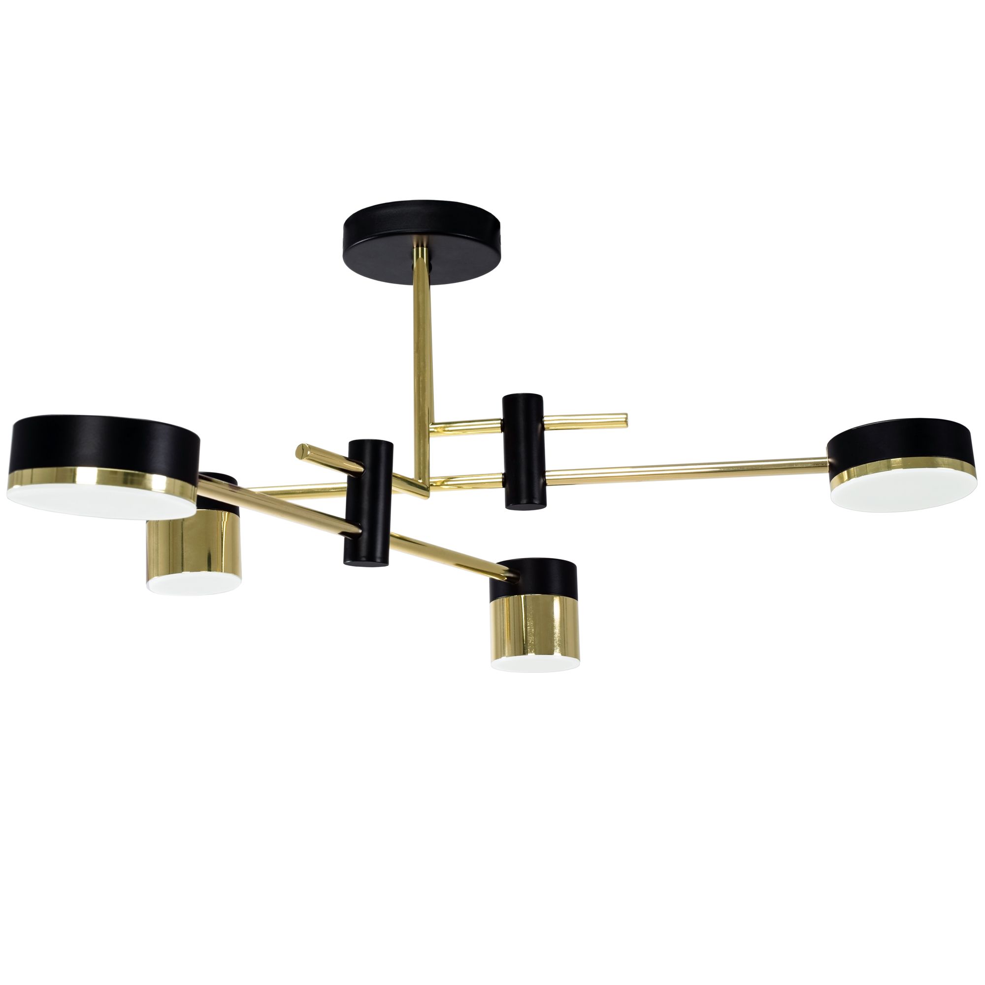 TOOLIGHT hängande taklampa APP1001-4C LED Svart 68x12x31cm