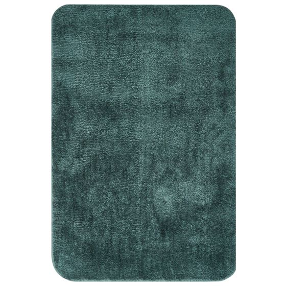 Badrumsmatta URLANA Mörkgrön 60 x 90 cm Mikrofiber