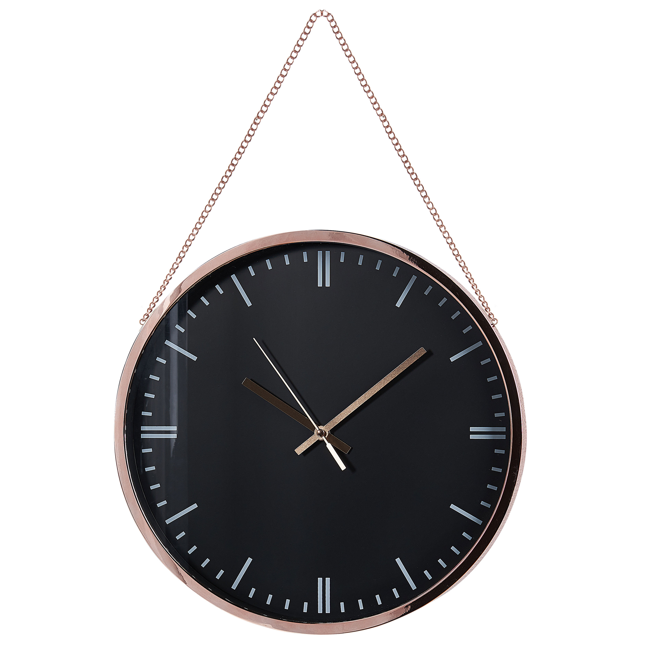 Väggklocka BEZAS 30 cm Svart