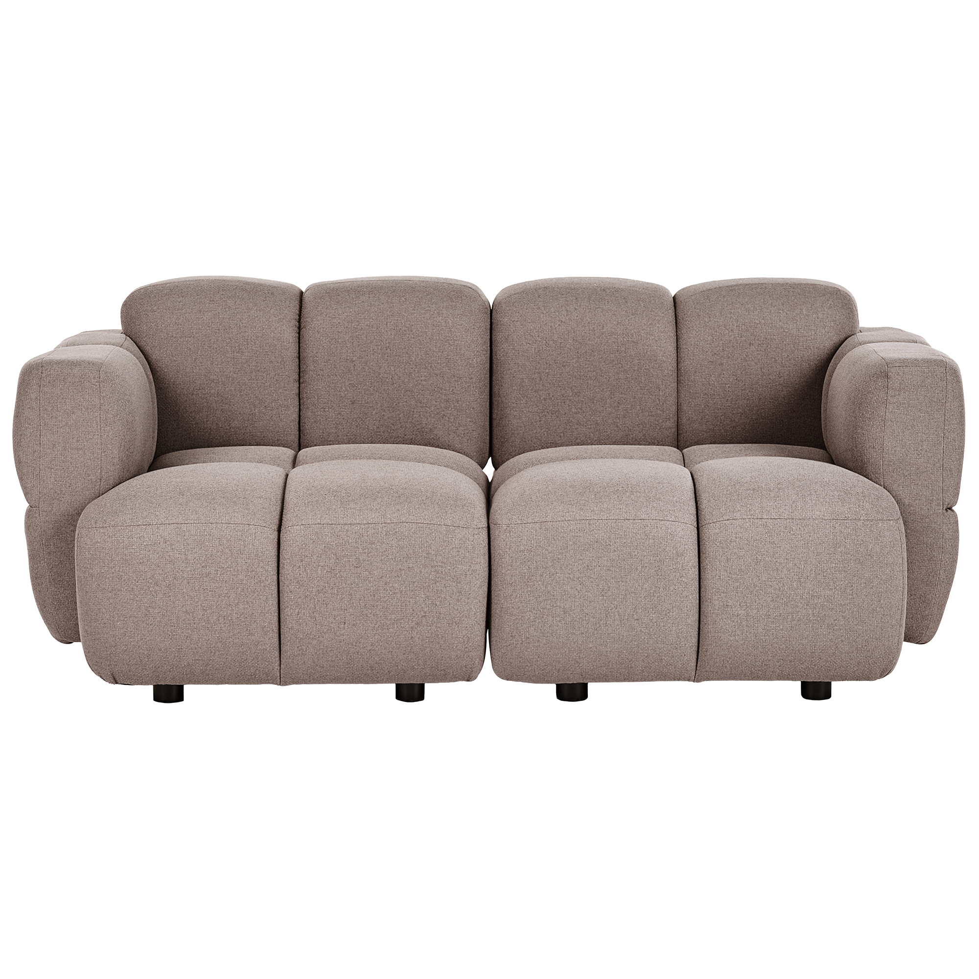 Modulsoffa 2-sits MAKSABERG Taupe